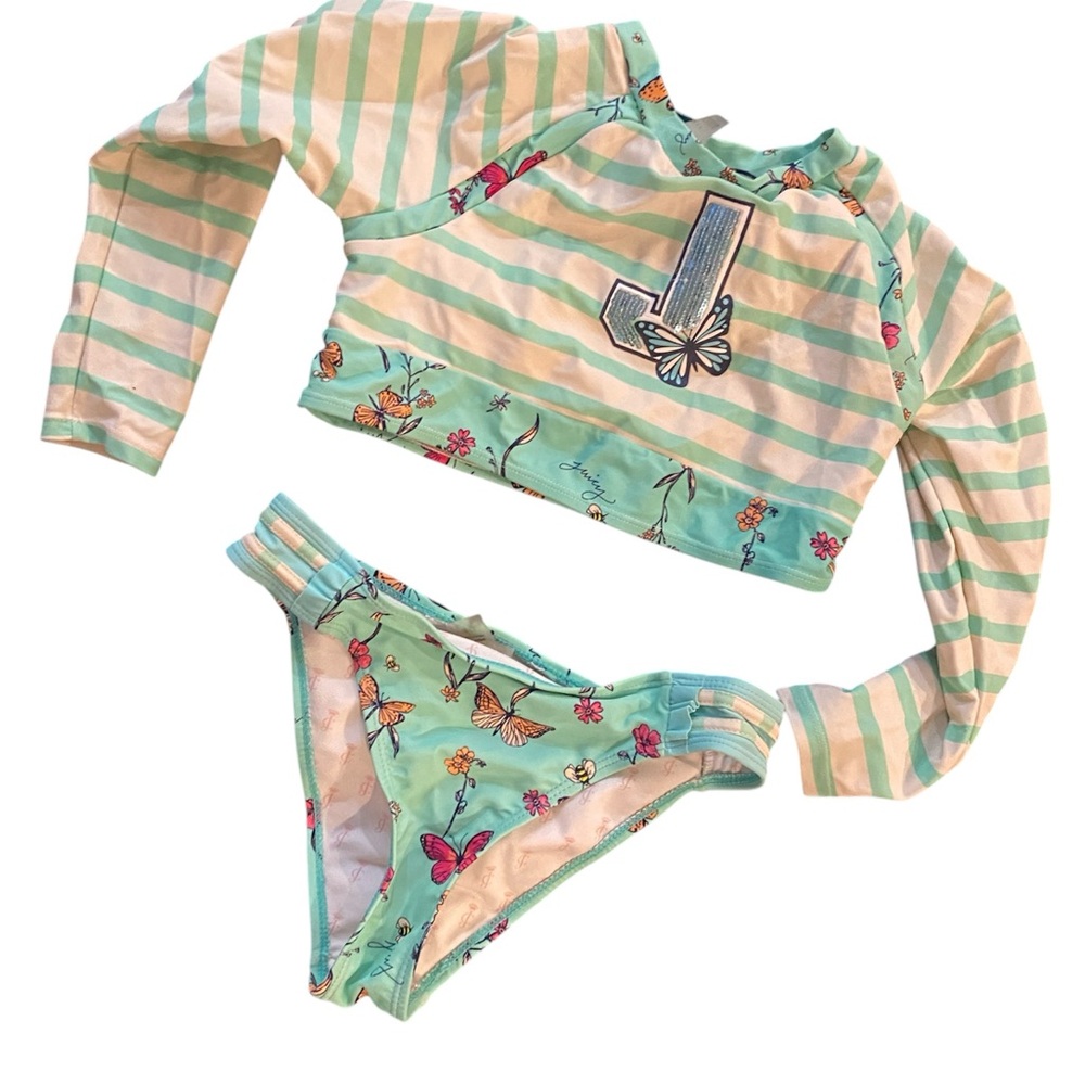 Kids Swim Set - Striped and Floral